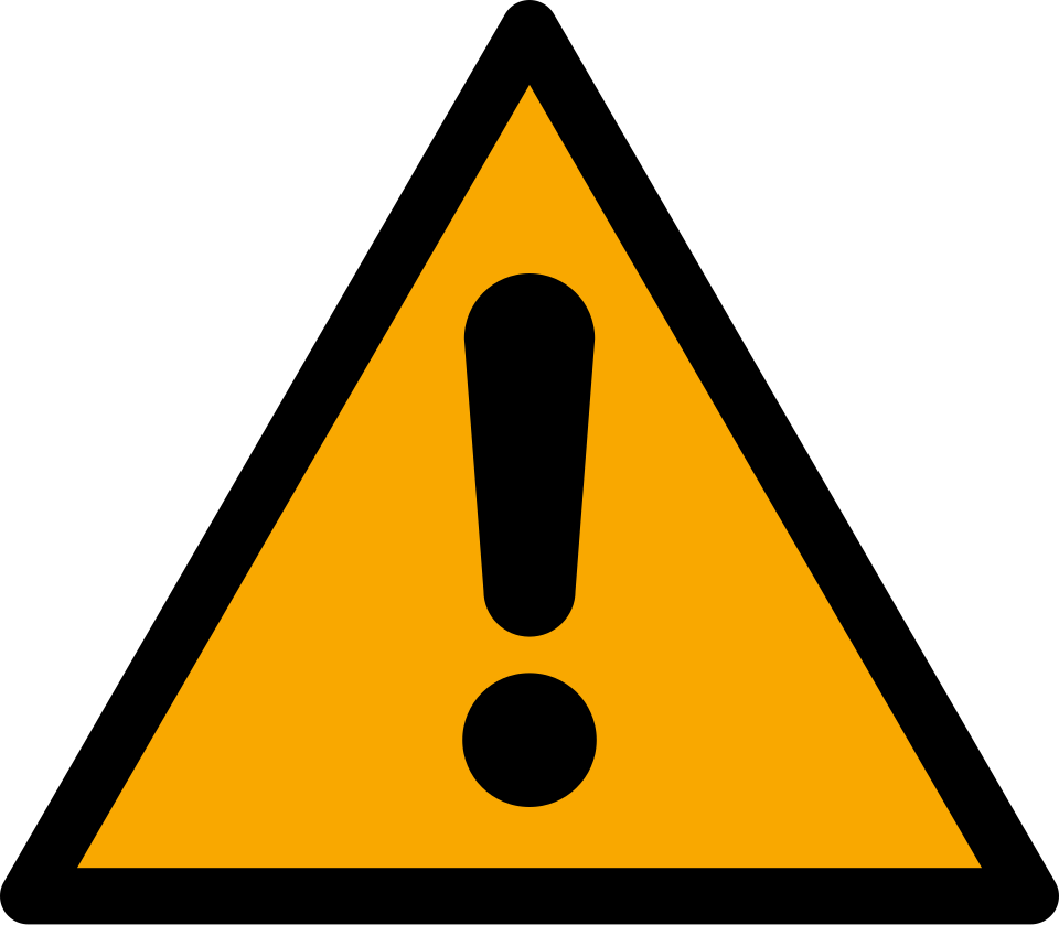 Warning General Hazard - Triangle